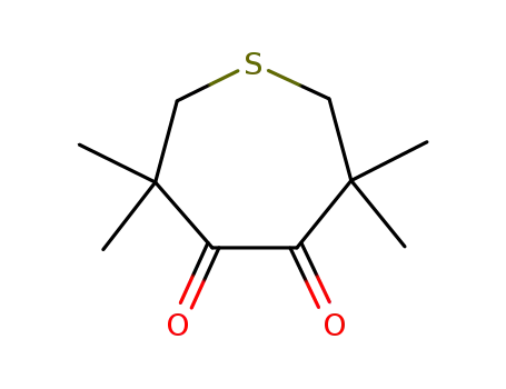 3,3,6,6-tetramethylthiepane-4,5-dione