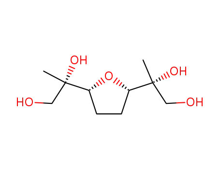 (R)-2-[(2S,5R)-5-((S)-1,2-Dihydroxy-1-methyl-ethyl)-tetrahydro-furan-2-yl]-propane-1,2-diol