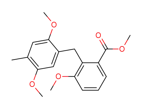 methyl 2-(2,5-dimethoxy-4-methylbenzyl)-3-methoxybenzoate