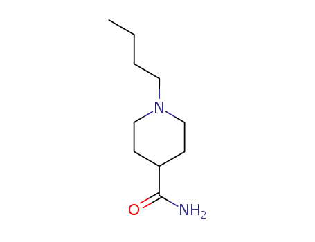 Molecular Structure of 66073-48-1 (4-Piperidinecarboxamide, 1-butyl-)