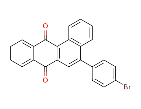 5-(4-Bromophenyl)tetraphene-7,12-dione