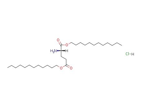 Molecular Structure of 59441-30-4 (didodecyl L-glutamate hydrochloride)