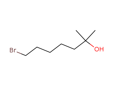 Molecular Structure of 107768-04-7 (2-Heptanol, 7-bromo-2-methyl-)
