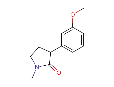 3-(3-methoxyphenyl)-1-methyl-2-pyrrolidone