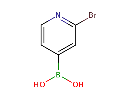 Molecular Structure of 458532-94-0 (2-BROMOPYRIDIN-4-YLBORONIC ACID)