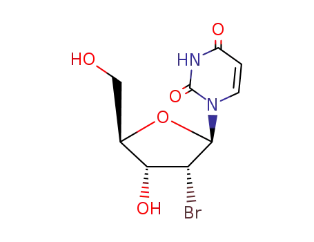 Molecular Structure of 4753-02-0 (2'-Bromo-2'-deoxy-D-uridine)