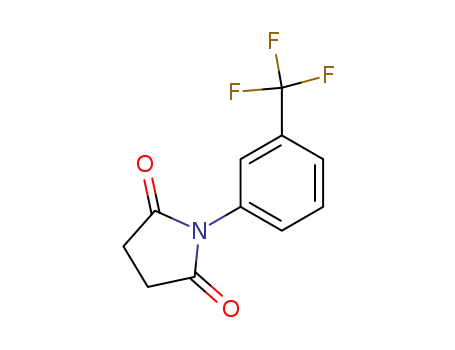 Molecular Structure of 15386-94-4 (N-(3-(TRIFLUOROMETHYL)PHENYL)SUCCINIMIDE)