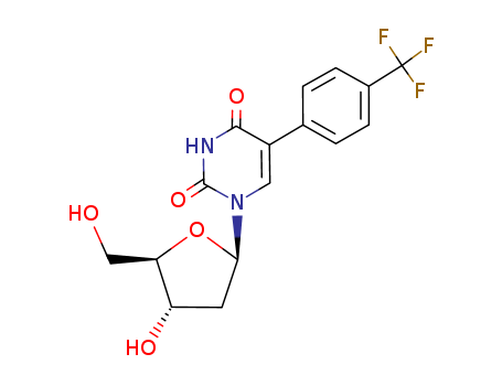 2′-Deoxy-5-[4-(trifluoromethyl)phenyl]uridine