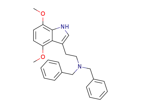 N,N-dibenzyl-4,7-dimethoxytryptamine
