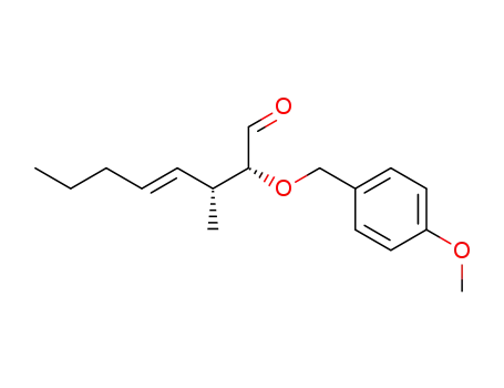 (E)-(2R,3R)-2-(4-Methoxy-benzyloxy)-3-methyl-oct-4-enal