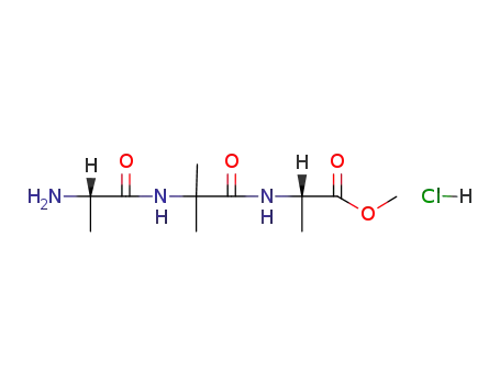 L-Alanine, N-(N-L-alanyl-2-methylalanyl)-, methyl ester,
monohydrochloride
