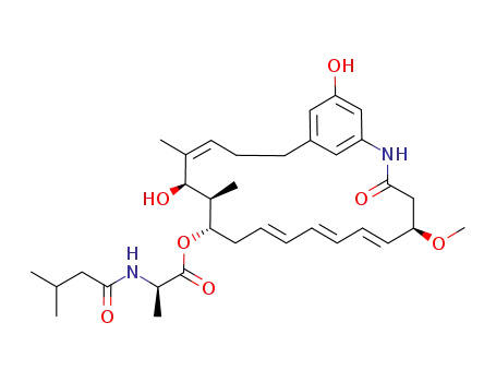 Molecular Structure of 100662-01-9 (trienomycin B)