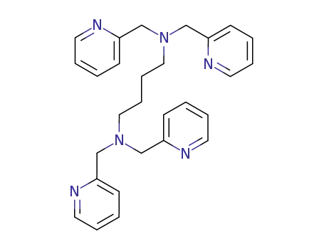 Molecular Structure of 162339-92-6 (1,4-Butanediamine, N,N,N',N'-tetrakis(2-pyridinylmethyl)-)