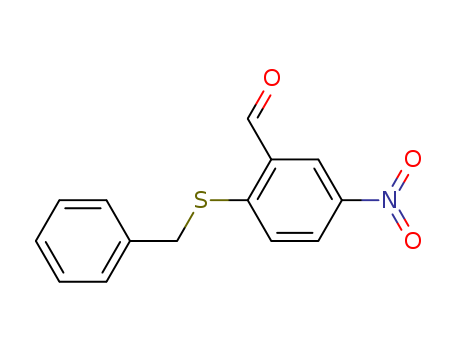 2-(Benzylsulfanyl)-5-nitrobenzenecarbaldehyde