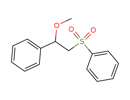 [2-(Benzenesulfonyl)-1-methoxyethyl]benzene