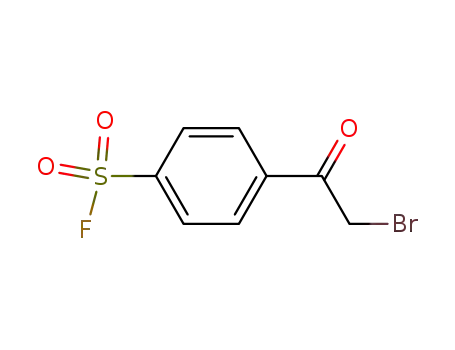 4-(2-bromoacetyl)benzene-1-sulfonyl fluoride