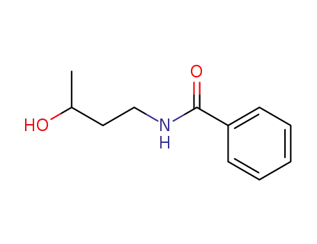 Molecular Structure of 6638-38-6 (N-(3-hydroxybutyl)benzamide)