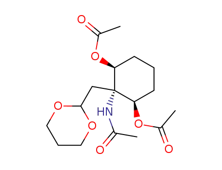 meso-(1r,2R,6S)-1-acetamido-2,6-diacetoxycyclohexane-1-acetaldehyde 1,3-propanediol acetal