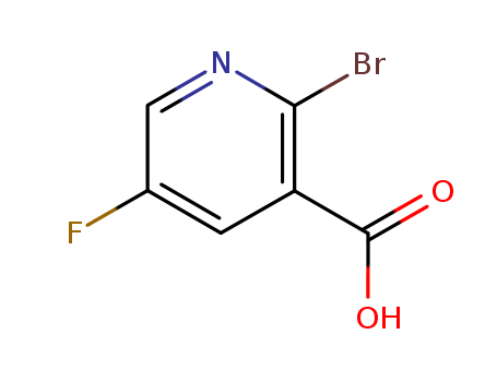 2-Bromo-5-fluoronicotinic acid