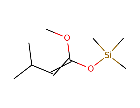 Silane, [(1-methoxy-3-methyl-1-butenyl)oxy]trimethyl-