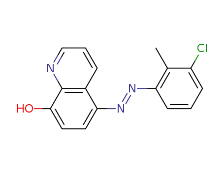 5-((3-Chloro-o-tolyl)azo)quinolin-8-ol