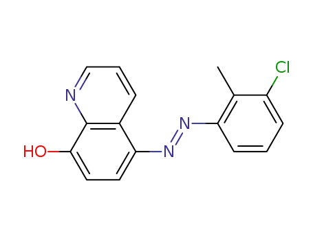5-[(3-클로로-o-톨릴)아조]퀴놀린-8-올