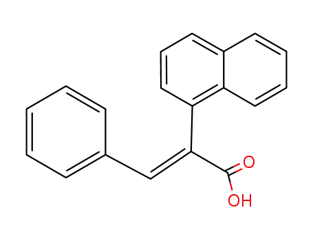 (Z)-2-naphthalen-1-yl-3-phenylprop-2-enoic acid