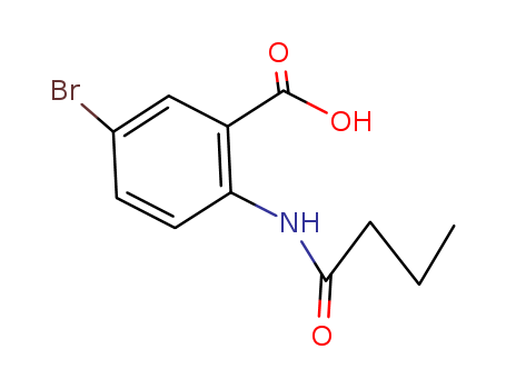 5-Bromo-2-butyramidobenzoic acid