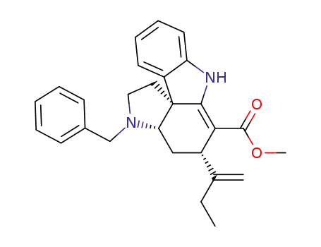 methyl (2S,3aS,5R,11bR)-3-benzyl-2,3,3a,4,5,7-hexahydro-5-(2-(1-butenyl))-1H-pyrrolo<2,3-d>carbazole-6-carboxylate