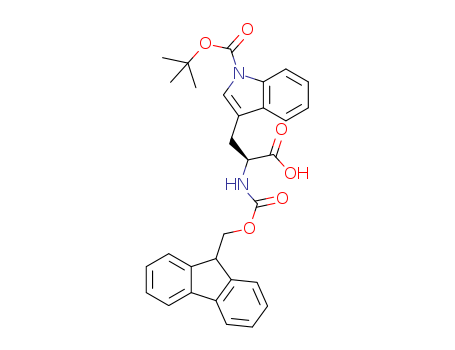 D-Tryptophan, 1-[(1,1-diMethylethoxy)carbonyl]-N-[(9H-fluoren-9-ylMethoxy)carbonyl]-