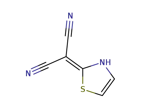 Molecular Structure of 366783-29-1 (Propanedinitrile,  2(3H)-thiazolylidene-  (9CI))