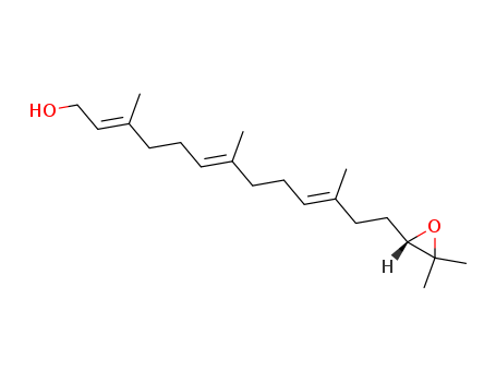 2,6,10-Tridecatrien-1-ol,13-[(2S)-3,3-dimethyl-2-oxiranyl]-3,7,11-trimethyl-, (2E,6E,10E)-