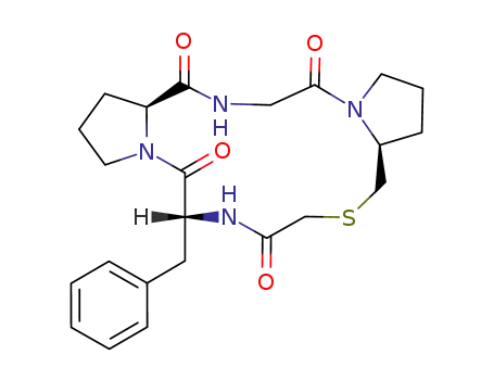 시클로(글리실-프롤릴-psi(CH2S)-글리실-페닐알라닐-프롤릴)