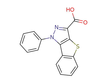 1-phenyl-1H-benzothieno<3,2-c>pyrazole-3-carboxylic acid