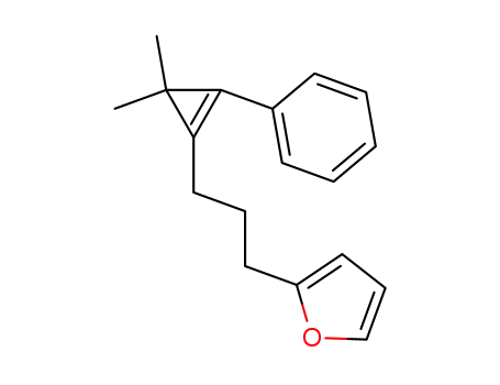 2-<3-(3,3-dimethyl-2-phenyl-1-cyclopropen-1-yl)prop-1-yl>furan