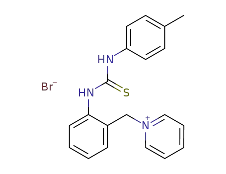1-[2-(3-p-Tolyl-thioureido)-benzyl]-pyridinium; bromide