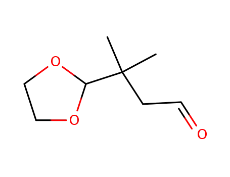 3,3-dimethyl-4,4-(ethylenedioxy)-1-butanal