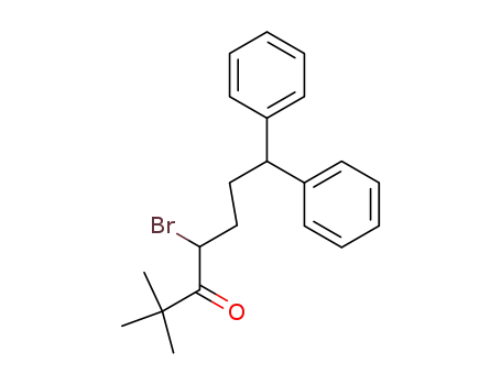 3-Heptanone, 4-bromo-2,2-dimethyl-7,7-diphenyl-