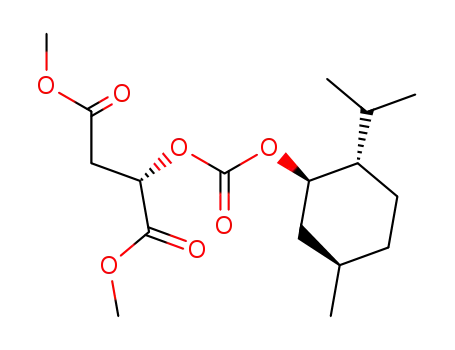 dimethyl (-)-menthoxycarbonyl-S-malate