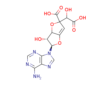 a-L-talo-Oct-4-enofuranuronicacid, 1-(6-amino-9H-purin-9-yl)-3,6-anhydro-6-C-carboxy-1,5-dideoxy- (9CI)