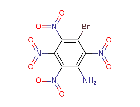 Molecular Structure of 81050-45-5 (2,4,5,6-tetranitro-3-bromoaniline)