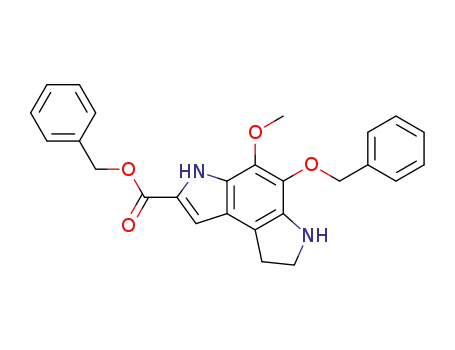 benzyl 4-benzyloxy-1,2,3,6-tetrahydro-5-methoxypyrrolo<3,2-e>indole-7-carboxylate