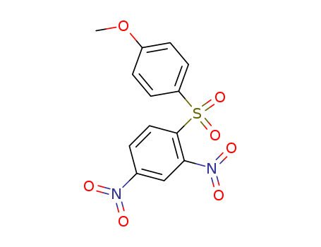 Benzene,1-[(4-methoxyphenyl)sulfonyl]-2,4-dinitro- cas  972-48-5