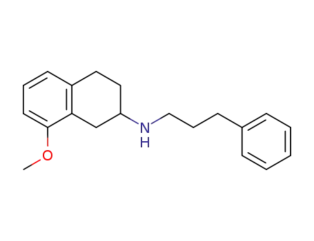 Molecular Structure of 117145-84-3 (8-methoxy-2-<N-(3-phenylpropyl)amino>tetralin)