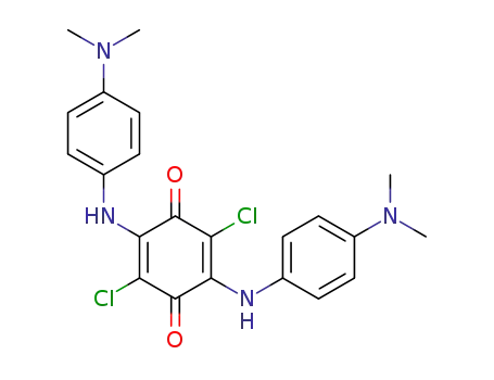 2,5-Cyclohexadiene-1,4-dione,
2,5-dichloro-3,6-bis[[4-(dimethylamino)phenyl]amino]-