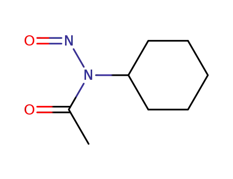 Molecular Structure of 14300-09-5 (Acetamide, N-cyclohexyl-N-nitroso-)