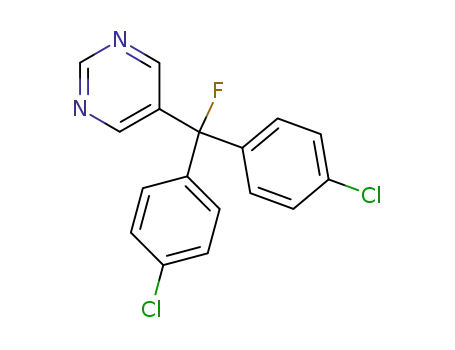 Pyrimidine, 5-[bis(4-chlorophenyl)fluoromethyl]-