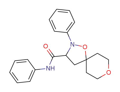 2-Phenyl-1,8-dioxa-2-aza-spiro[4.5]decane-3-carboxylic acid phenylamide