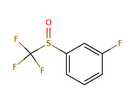 Benzene, 1-fluoro-3-[(trifluoromethyl)sulfinyl]-