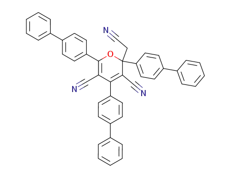 2H-Pyran-3,5-dicarbonitrile,
2,4,6-tris([1,1'-biphenyl]-4-yl)-2-(cyanomethyl)-
